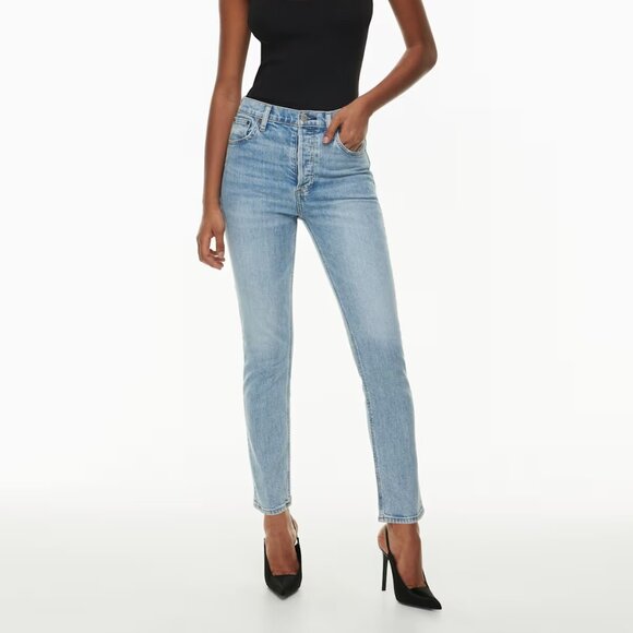 Aritzia Denim Forum The Yoko High Rise Slim 26 x 28L - Picture 1 of 6